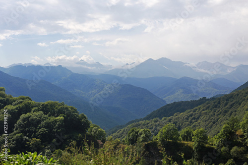 view of the Caucasian ridge