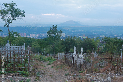 old cemetery in Pyatigorsk. The first Tomb Lermontov