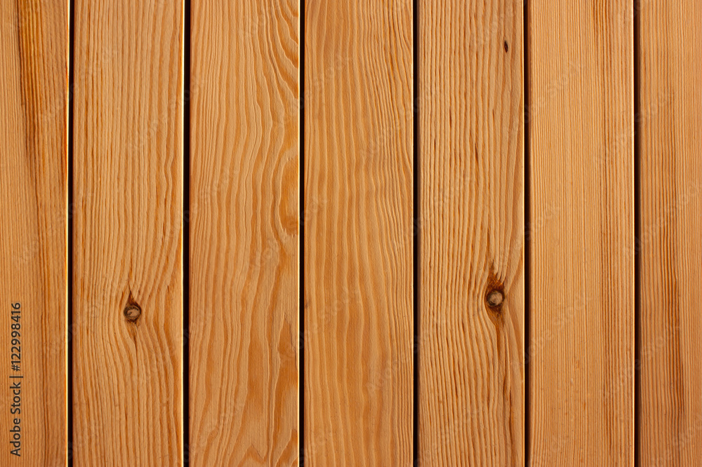 Naklejka premium Light brown wooden background