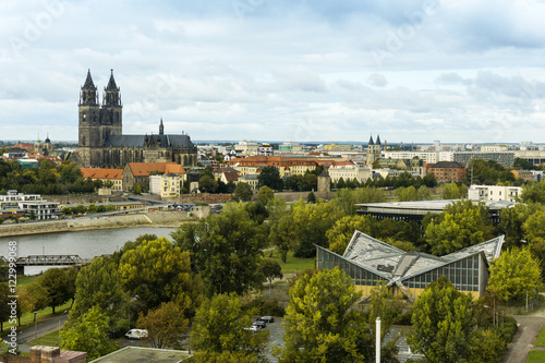 Magdeburg - DOM - Elbpanorama