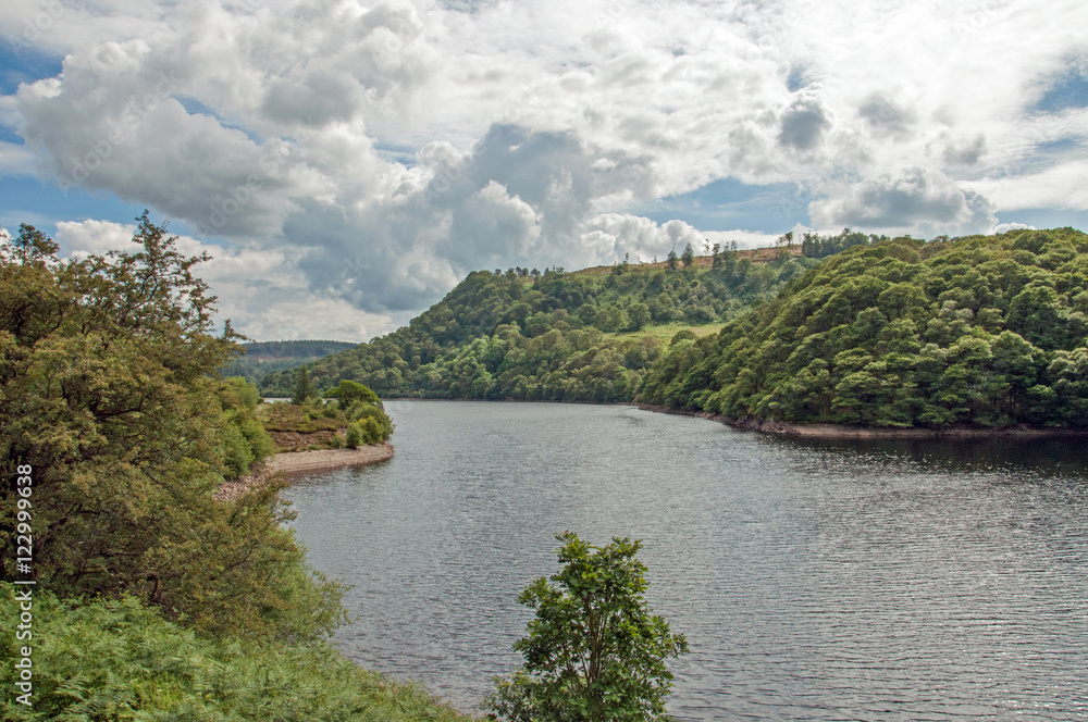 Elan valley in the summertime.