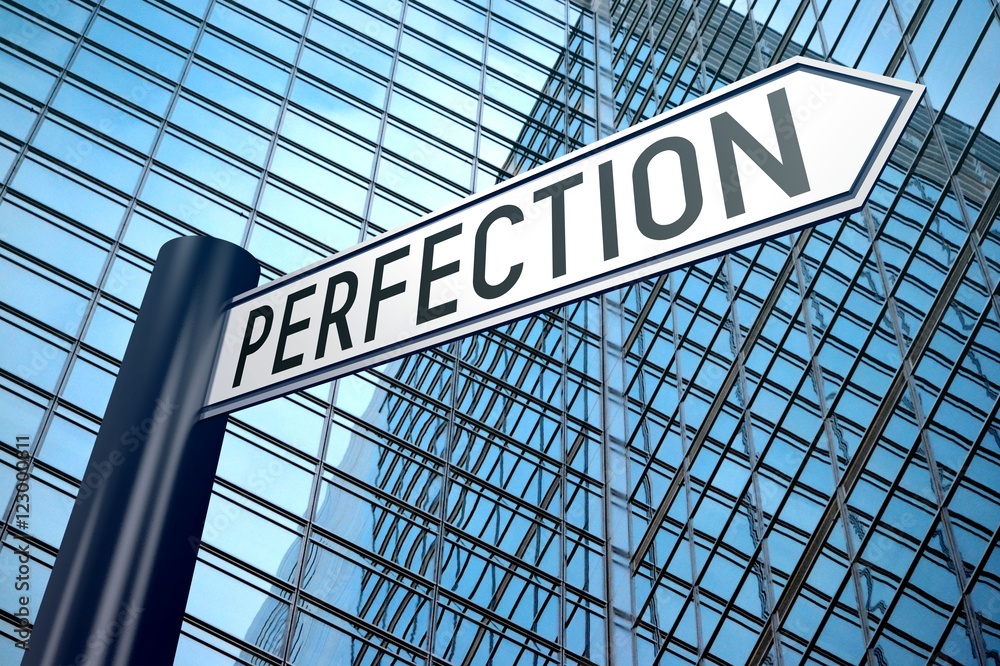 Perfection signpost Perfection signpost