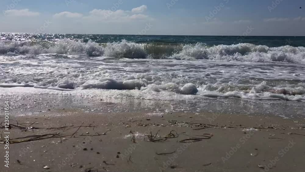 Landscape sea clear day, Timelapse Landscape sea clear day, Timelapse