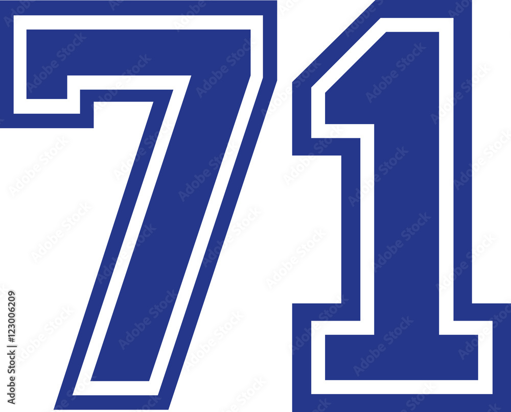 Seventy-one college number 71 Seventy-one college number 71