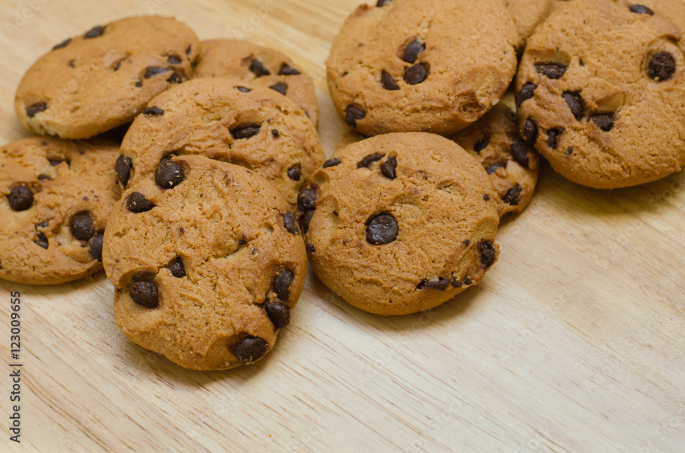 Butter Cookie with Chocolate Chips. Butter Cookie with Chocolate Chips.