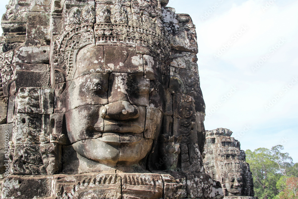 Ancient Face at Angkor