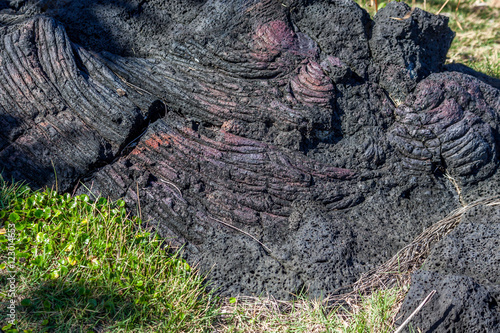 Roche volcanique à l'île de la Réunion photo