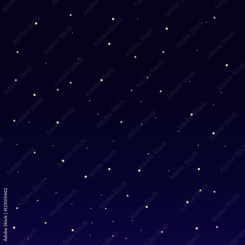 Stars in the night sky vector Stars in the night sky vector