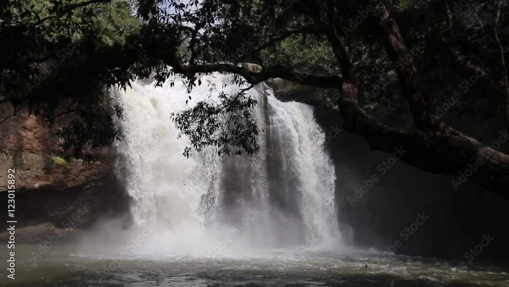 Haew Suwat Waterfall in Khao Yai National Park, Thailand Haew Suwat Waterfall in Khao Yai National Park, Thailand
