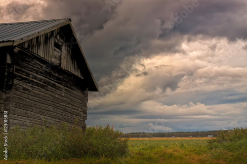 Storm Rising On The Summer Fields