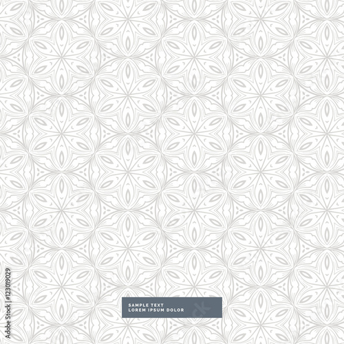 gray floral style pattern background