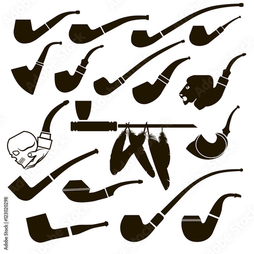 17 icons of pipes