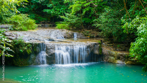 Waterfall at national park  thailand