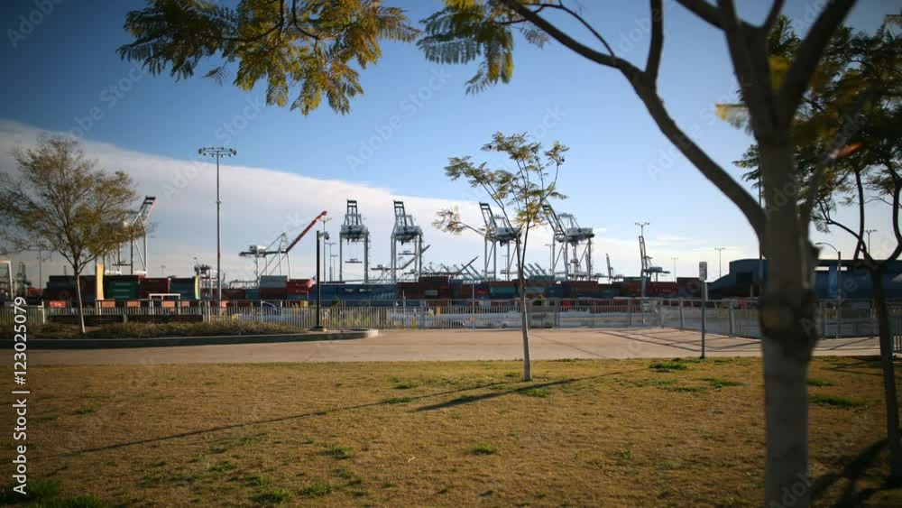 2axis Motion Control Tracking Time Lapse of Port of LA Boardwalk 