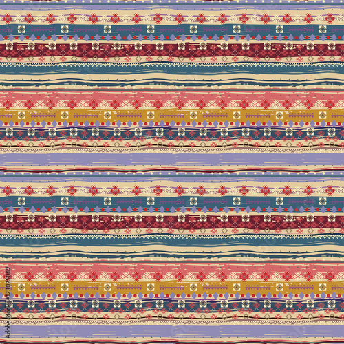 Ethnic. Boho seamless pattern
