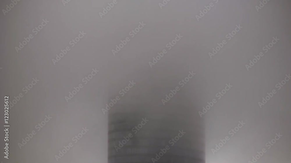 Highrise building in the cloud Highrise building in the cloud