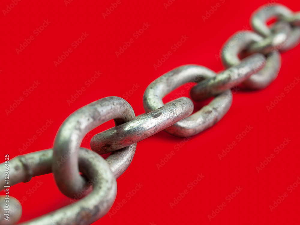 Obraz premium Close up Old Chains