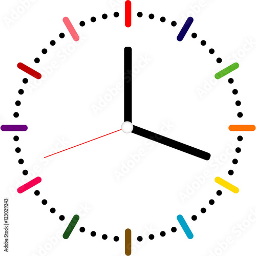 clock face vector