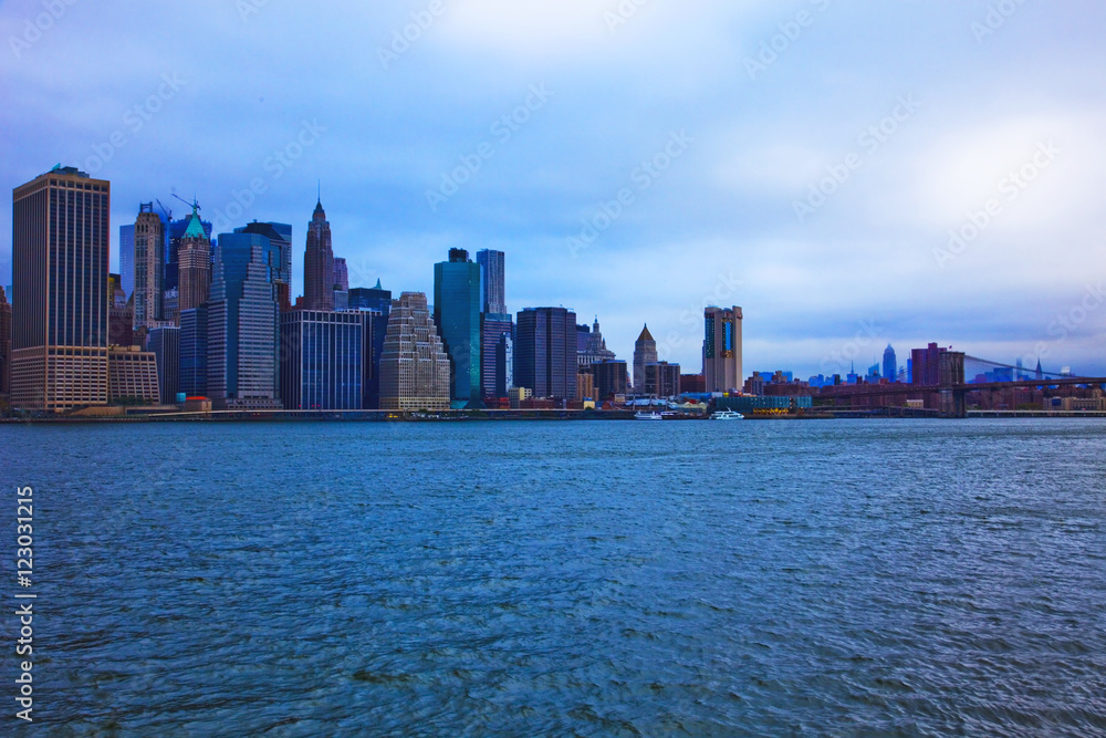 Obraz premium Lower Manhattan 