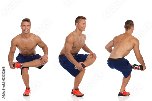 Stretching Buttocks Exercise