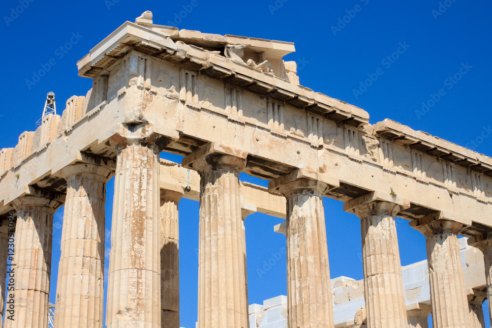 Temple in Parthenon, Athens