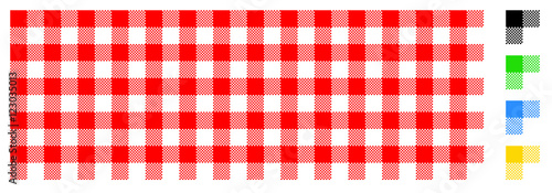 Vichy rouge - Red gingham