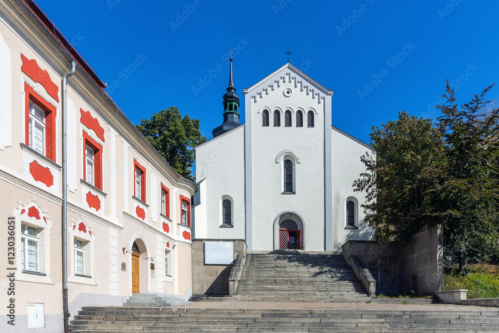 Church of St. Adalbert in Opole, Poland, also known as the 