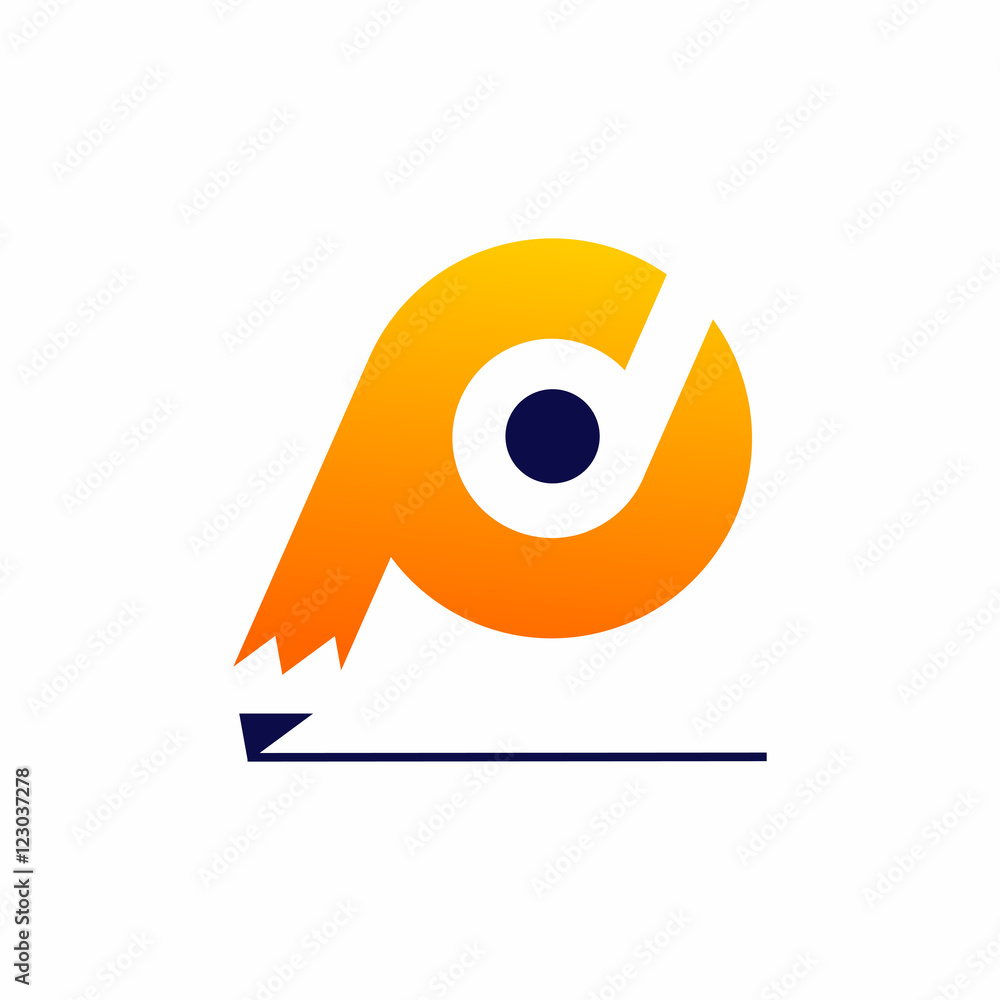 Pro Designer Creative Pencil Logo Pro Designer Creative Pencil Logo