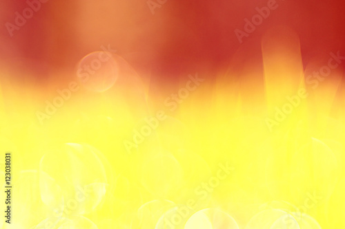 orange golden summer blurred background