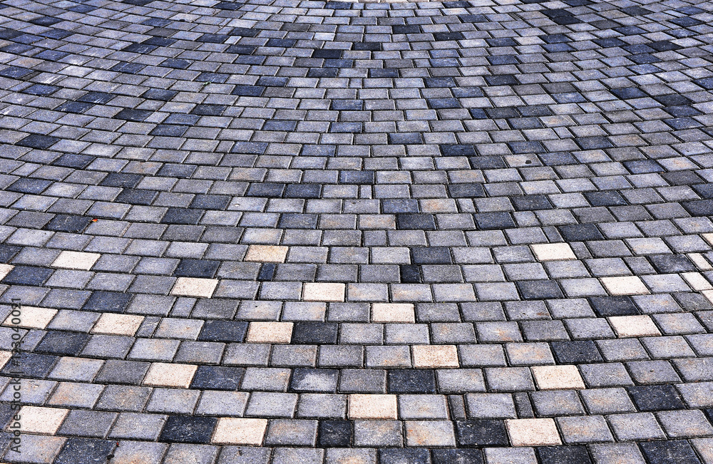 Fototapeta premium Grey pavement background