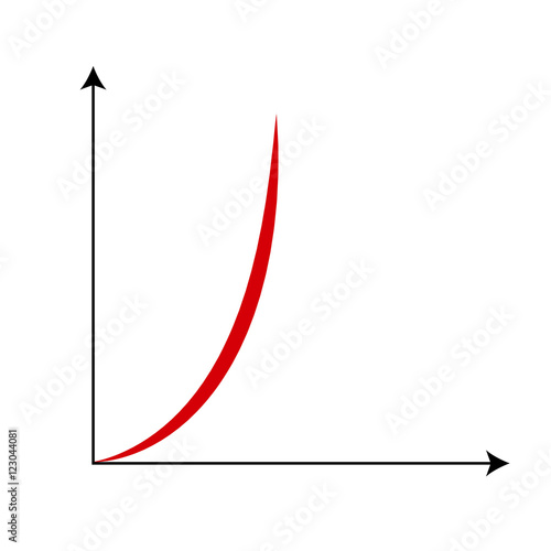 Cartesian Coordinate System With Line.