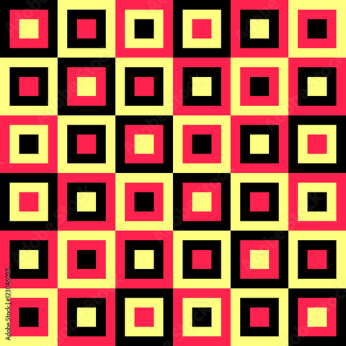 Seamless Geometrical Pattern. Minimal Wrapping Background