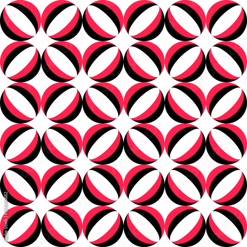 Seamless Geometrical Pattern. Minimal Wrapping Background