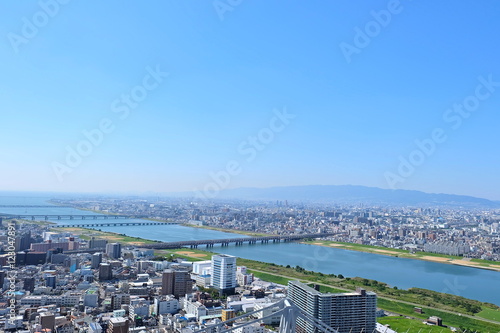 大阪の都市風景
