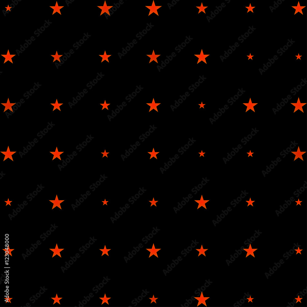 Red stars on a black background. Red stars on a black background.
