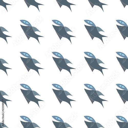 Fish on a white background