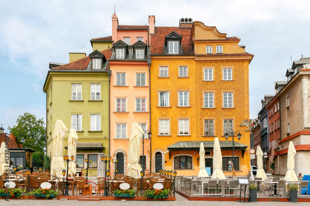 Obraz premium Warsaw. Old city.
