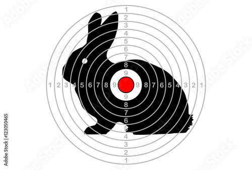 The target vector hare