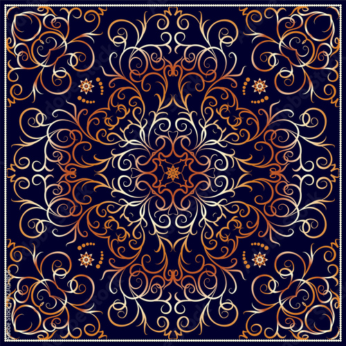 Square ornate pattern