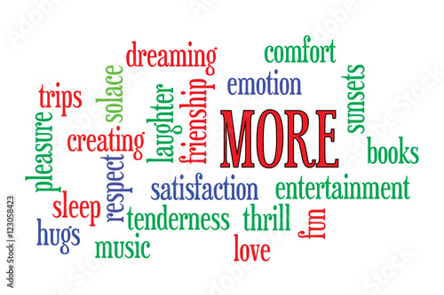 Tag cloud More pleasure love fun music 010