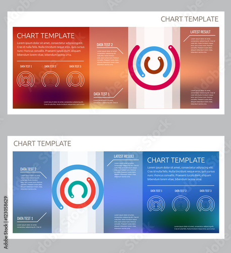 Infographic Vector design interface template design Set. Transpa © ckybe