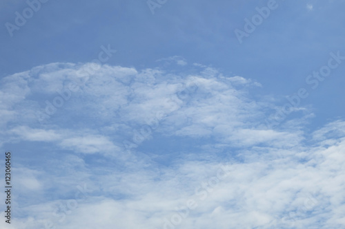 Fototapeta Naklejka Na Ścianę i Meble -  Blue sky background with cloud.