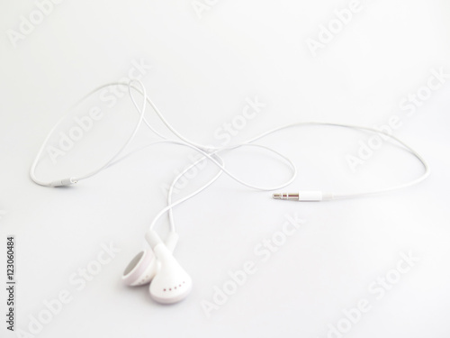 auriculares blancos