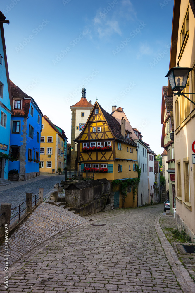 Plönlein in Rothenburg ob der Tauber