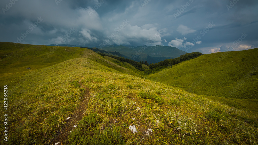 Горы в Абхазии