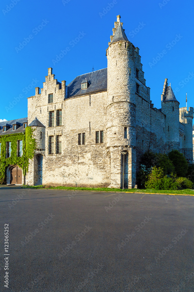 Medieval Castle Het Steen, Antwerp, Belgium