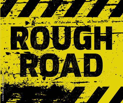 Rough Road sign