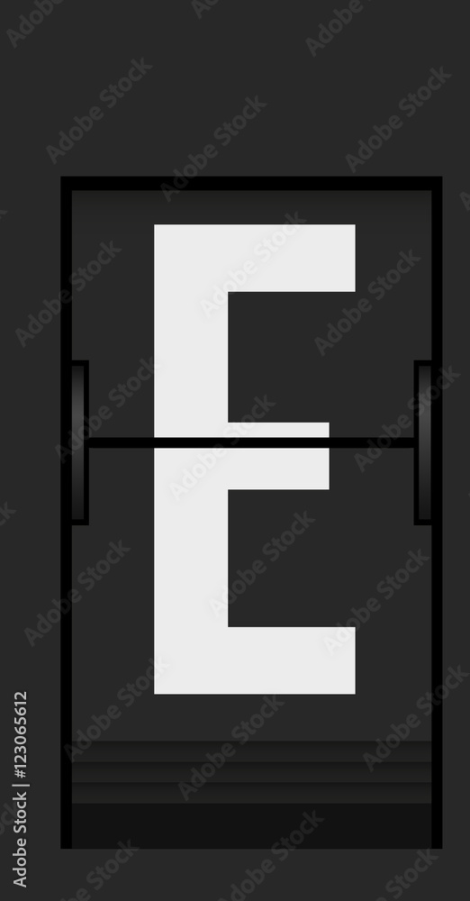 Split flap, mechanical board detail. Part of airport schedule mechanical board display. Vintage technology detail illustration. Split flap, mechanical board detail. Part of airport schedule mechanical board display. Vintage technology detail illustration.