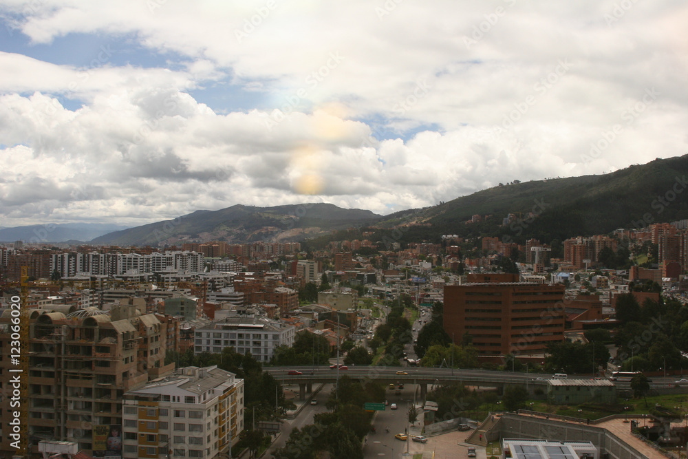 Obraz premium Bogota Skyline