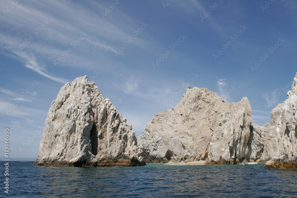 Naklejka premium Rocks in Cabo San Lucas Mexico